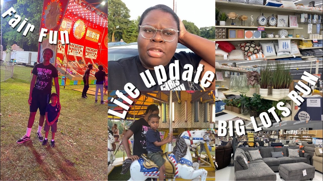 VLOG | A (DV) VICTIMS ADVOCATE REACHED OUT, BIG LOTS BROWSE WITH ME + CARNIVAL FUN