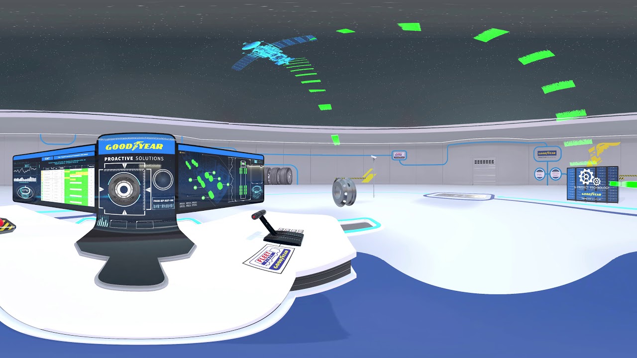 Goodyear’s TPMS Solution VR experience