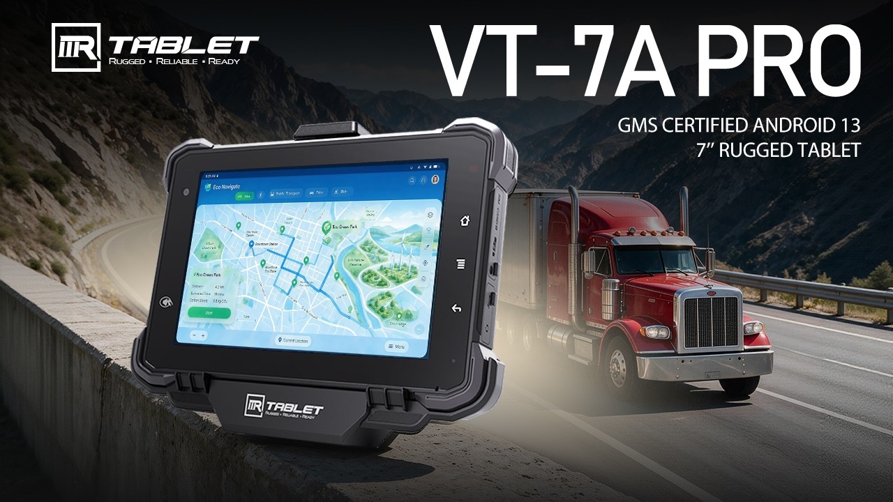 VT 7A PRO: 3Rtablet New 7-inch Android 13 Rugged Vehicle Tablet with ...