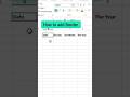 How to Add Borders in Excel Like a Pro! | Excel Border Tutorial  #excel #trending