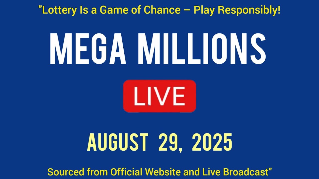 Mega Millions Drawing Results (Live) - Friday 29 Aug 2025
