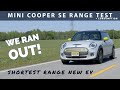 MINI SE 90km/h Range Test