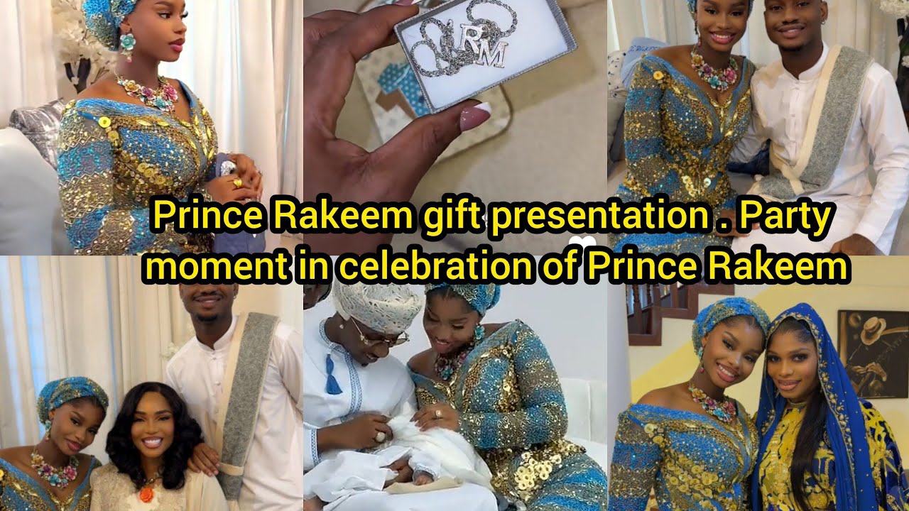 Prince Rakeem gift presentation and traditions of 40 days celebration ...