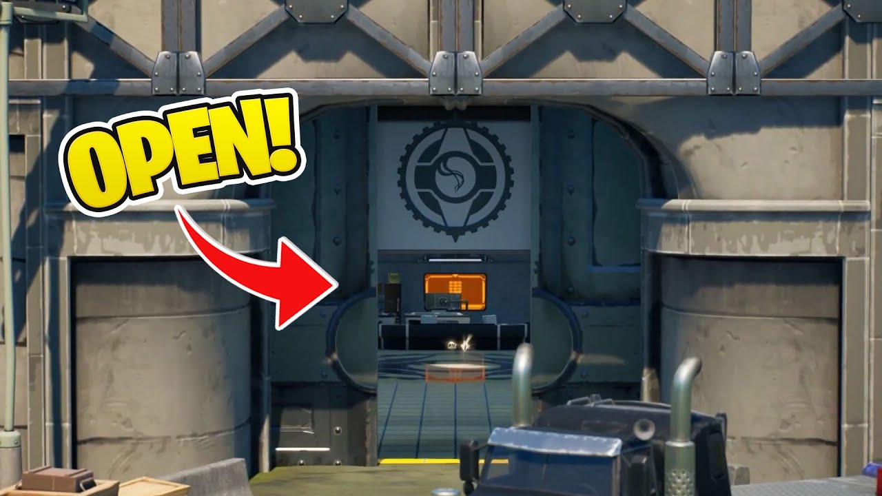 epic finally opened the secret bunker... 😱
