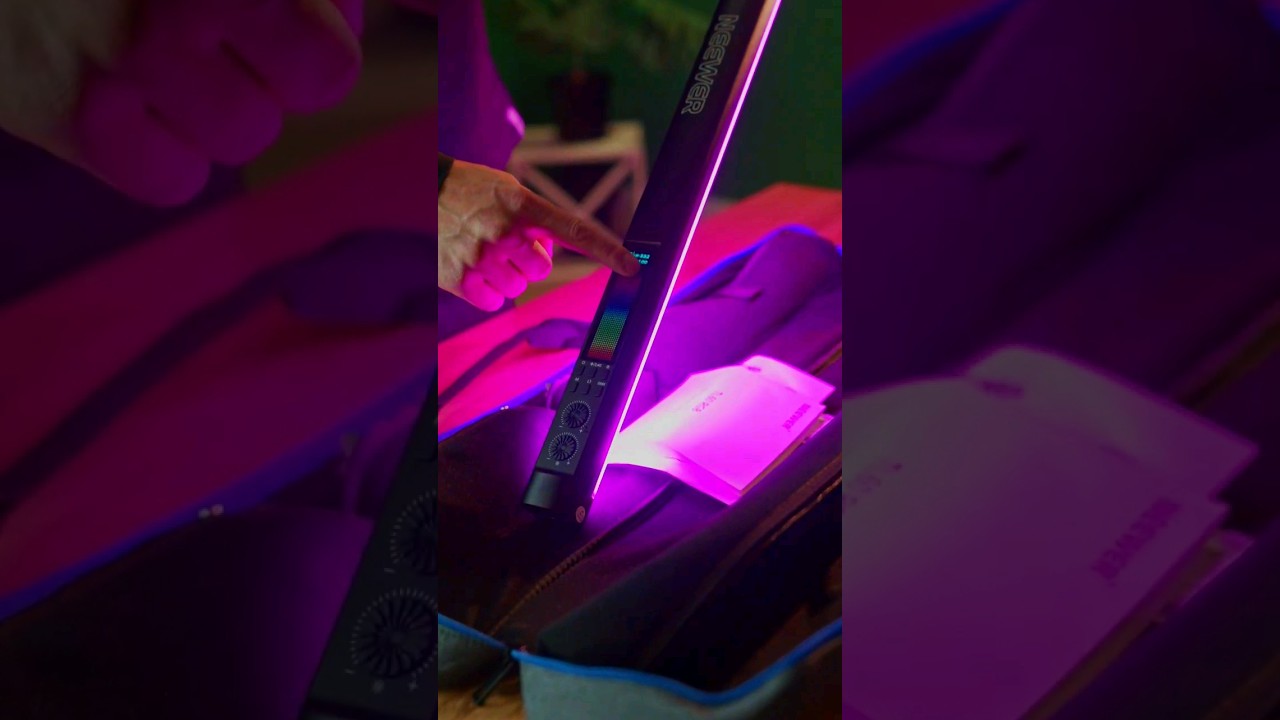 Светодиодная палка RGB сделает ваше видео красочнее. Neewer. 