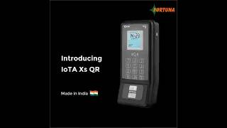 IoTA XS QR | Smart Access Control | QR, RFID & PIN Scanner | Made by Fortuna | Made in India 🇮🇳