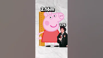 ¿Cuánto mide un Daddy Pig?