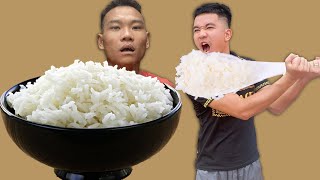 PHD | Trận Chiến Ăn Cơm | Rice Eating Challenges