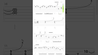 Metallica - Enter Sandman SOLO GUITAR TABS | Tutorial | Lesson