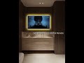 Soulaca 43” Smart Mirror TV with LED Lights | Google TV | 4K UHD | Voice Control