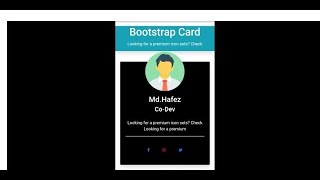Bootstrap 4.4 CDN Responsive Card Design, Just For Practice Help AnWriter Best Android Application