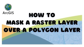 How to use the Extract by Mask tool in Arcmap | Lesson 8