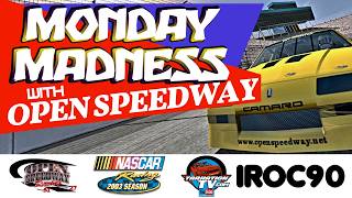 Open Speedway's Monday MADNESS!! // JANUARY CHAMPIONSHIP RACE // The IROC 90 Double Header