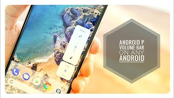 Stock Android Volume Panel For Any Android || Android Pie Volume Slider For Any Android