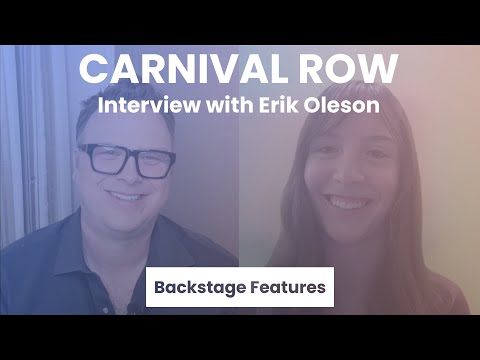 Carnival Row Interview with Erik Oleson | Backstage Features with Gracie Lowes