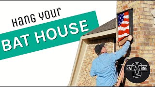 How to hang your bat house! Quick 3-step guide
