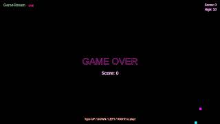 Playing Snake Game with Simulated Chat Commands - Gaming Challenge