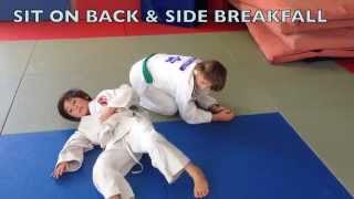JUDO Side Break-fall Drills,  YOKO UKEMI