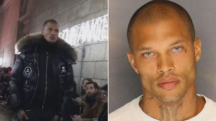 'Hot Felon' Jeremy Meeks Makes His Runway Debut At...