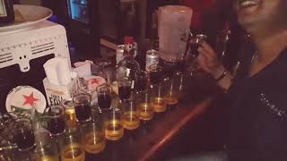 Jager bomb 'JAGER TRAIN' slow motion video