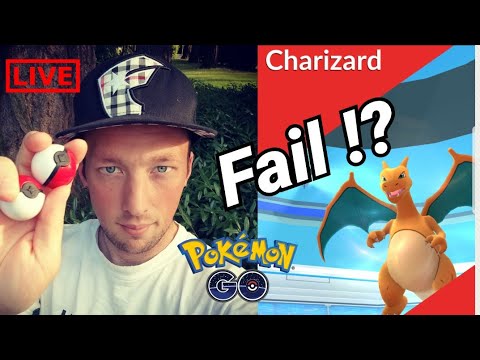 live stream pokemon go Pokemon Go - Charizard Raid Fail!? + Gym Battles!
