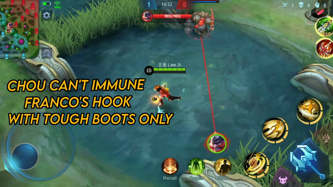 How to immune franco's hook tutorial