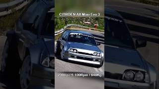 Screaming CITROEN AX Maxi Evo 3 🔥