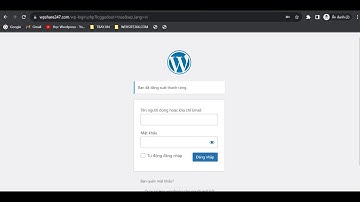 Cách lấy lại Mật Khẩu admin Website WordPress - Reset Password WordPress Admin