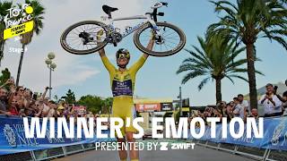 Tour de France Femmes avec Zwift 2026 - Stage 9 Winner's emotion