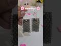 diy earrings #shortvideo #diycrafts #handmade