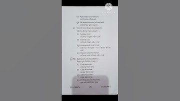 💯Cost Accounting Paper chse board 2024 Commerce Stream