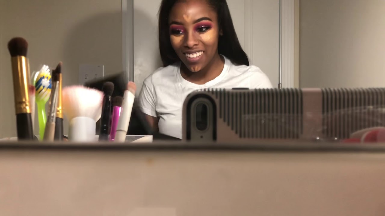 Valentine’s Day slay ft. Cake your face glitter