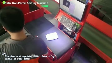 Dws Parcel Sorting Machine Dimensioning Weighing Scanning System Sorter Conveyor