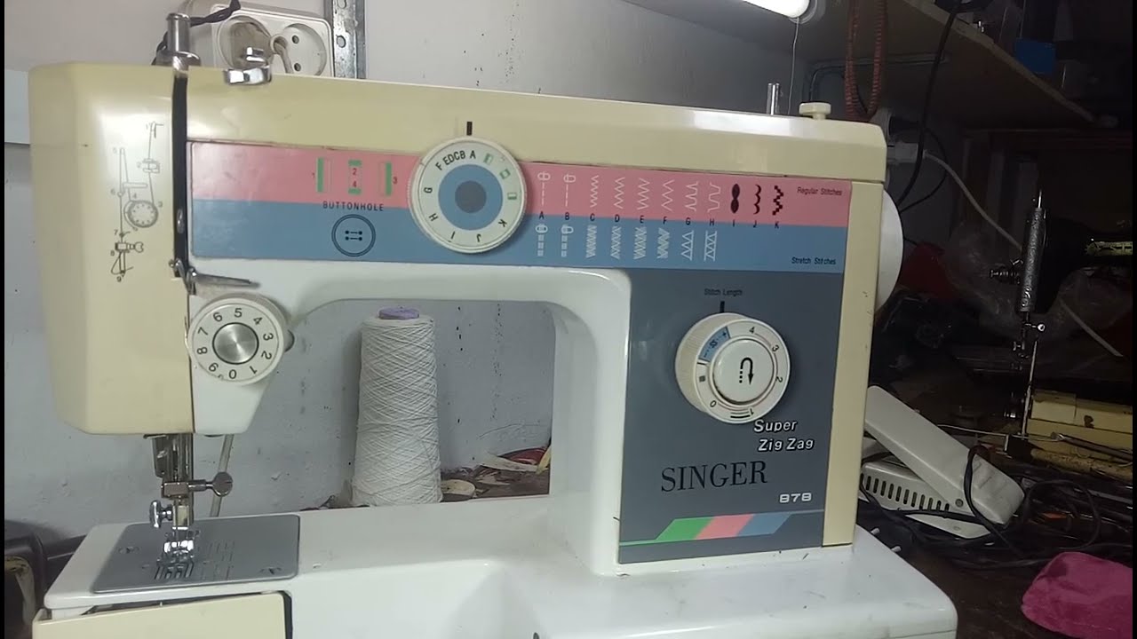 SINGER''878''✅''Un sujet très important pour les machines à coudre.