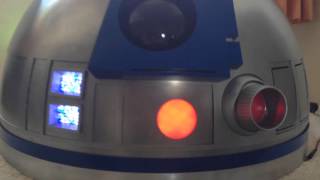 R2D2 dome completed without panels. PSI's and holo tests