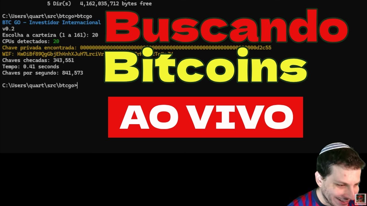 Todos os programas para encontrar bitcoin