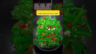 Stirfried Pumpkin Shoots recipe cooking stirfry