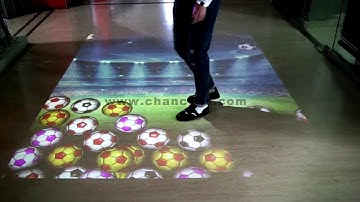 3D Interactive Floor Games - Crazy Football