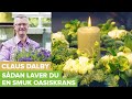 Claus Dalby laver smuk oasiskrans til jul - Juledekorationer (2:8)