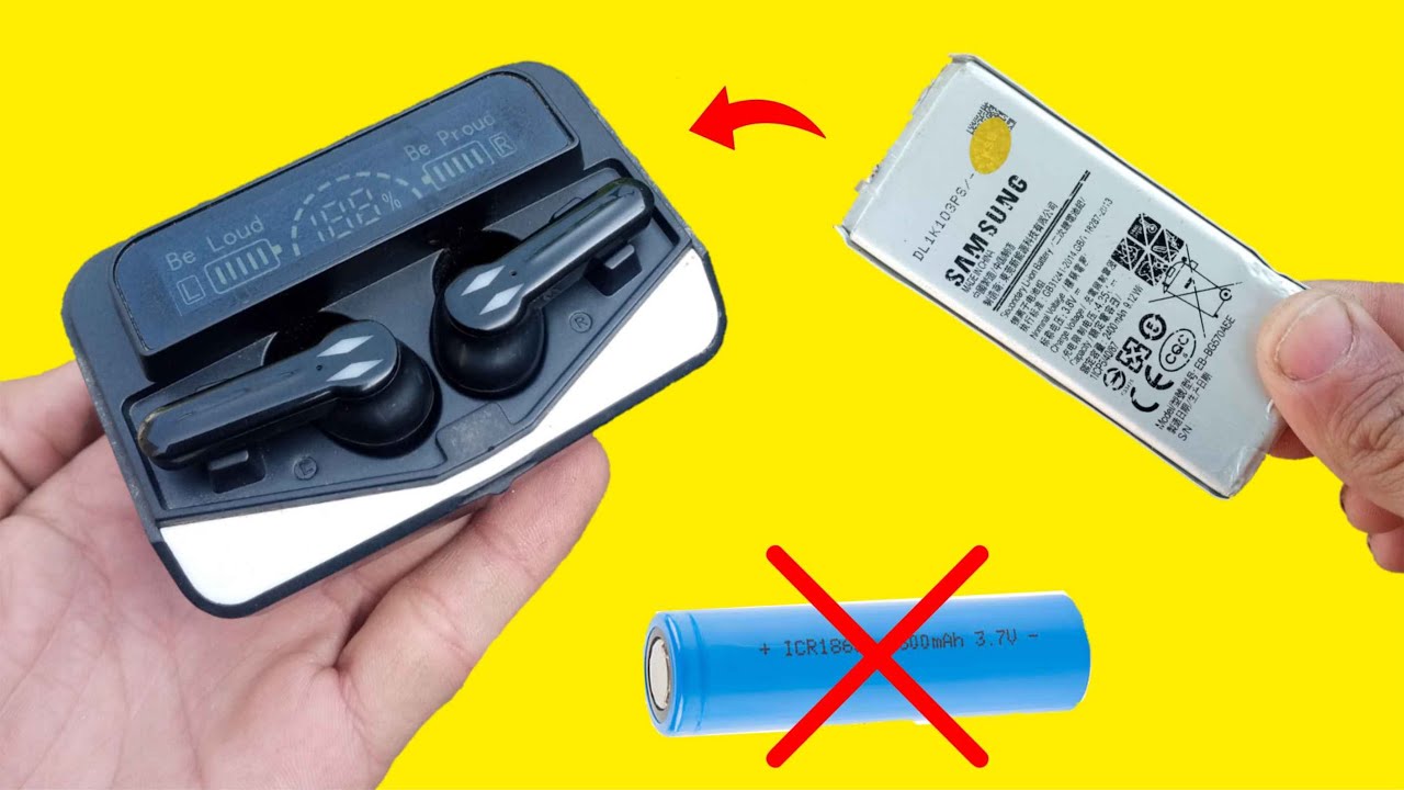 M28 Tws Wireless Earbuds Battery Change | earbuds case battery replacement