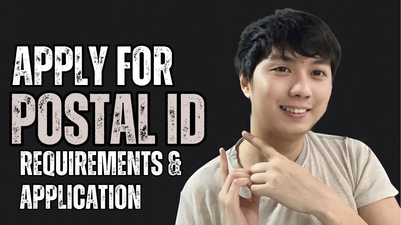 Postal Custom R Id Apply for Postal ID : Requirements and Application process - YouTube