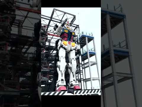 【世界初】横浜等身大ガンダムのジャンケン（2022/09/23）【GUNDAMFACTORY YOKOHAMA RX-78F00】1.2倍速