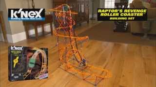 Raptor's Revenge Coaster Building Set by K'NEX