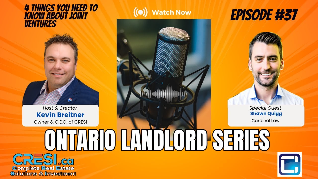 Joint Venture Real Estate Contracts in Ontario: Lawyer's Complete Guide to JV Agreements