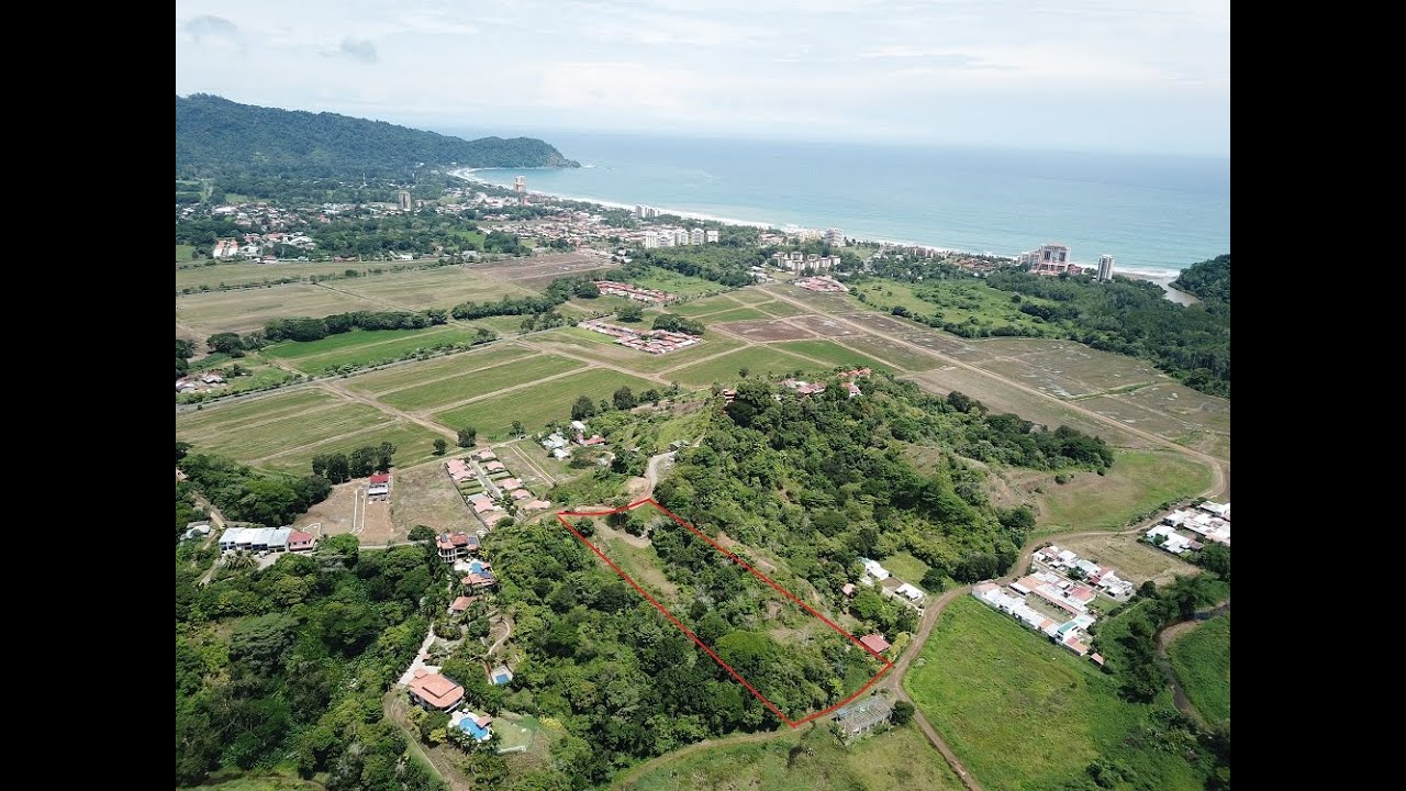 1913 Ocean View lot in Jaco Hills Jaco Beach for at at $275000 ,