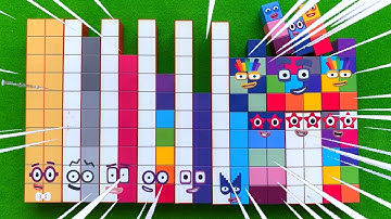 Looking for Numberblocks NEW 20 141 Puzzle Tetris Shape | ASMR chirping of birds