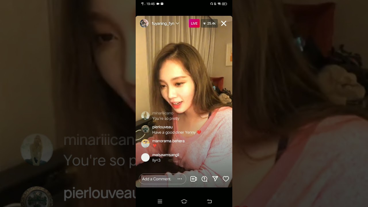 Fu Ya Ning Instagram live|Choi Yujin