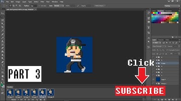 Pixel Art Animation and Character Design in Photoshop Part 3