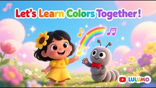 Let's Learn Colors! 🎨 Red, Blue, Green Song for Toddlers | Lulu & Mobi | LULUMOkids