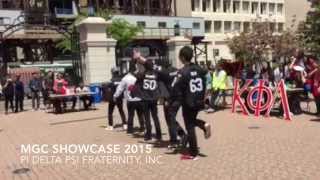 Pi Delta Psi - Omicron Chapter at GW MGC Showcase 2015